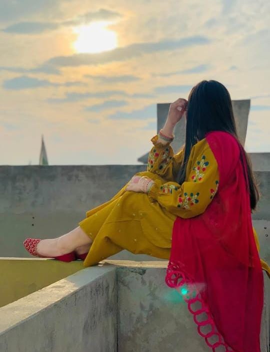 Wania stitched plazo 2pc