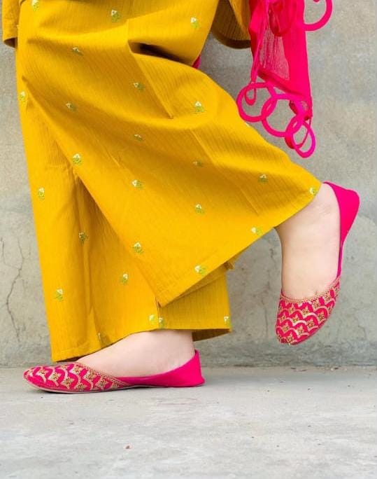 Wania stitched plazo 2pc